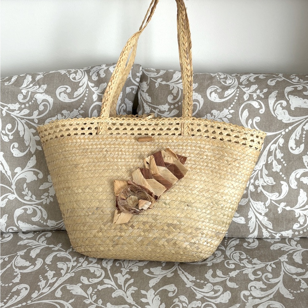 🛍️ Straw beach bag 👜